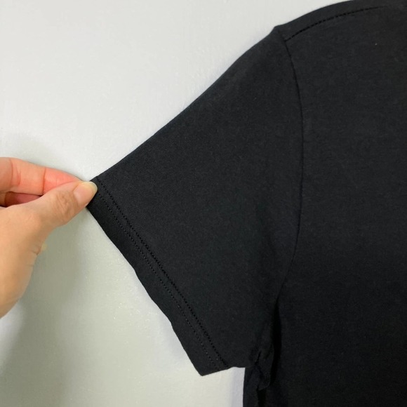 Pac-Man I'd Rather Be Playing Pac-Man 2010 Graphic Black Graphic Tee Juniors' L - Picture 15 of 16